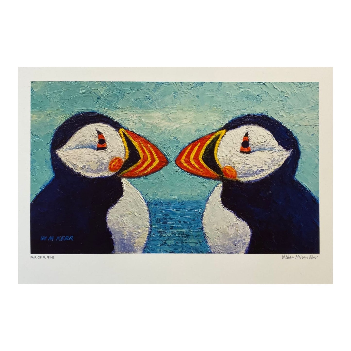 Pair of Puffins Print