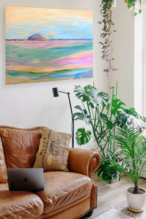 Ailsa Craig Canvas Print