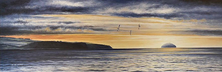 Ailsa Craig at Dusk