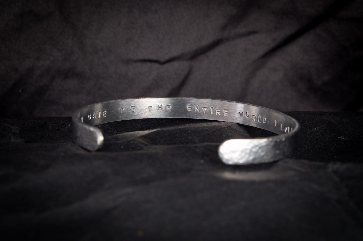 Personalised Hammered Cuff Workshop with local Jeweller Bianca O'Neill