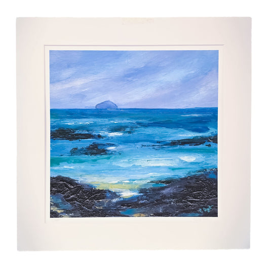 Ailsa Rocks - Art Print by Caroline Dyet
