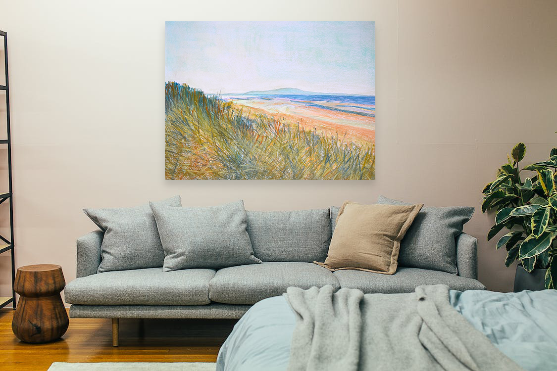 Sand Dunes, Troon Canvas Print