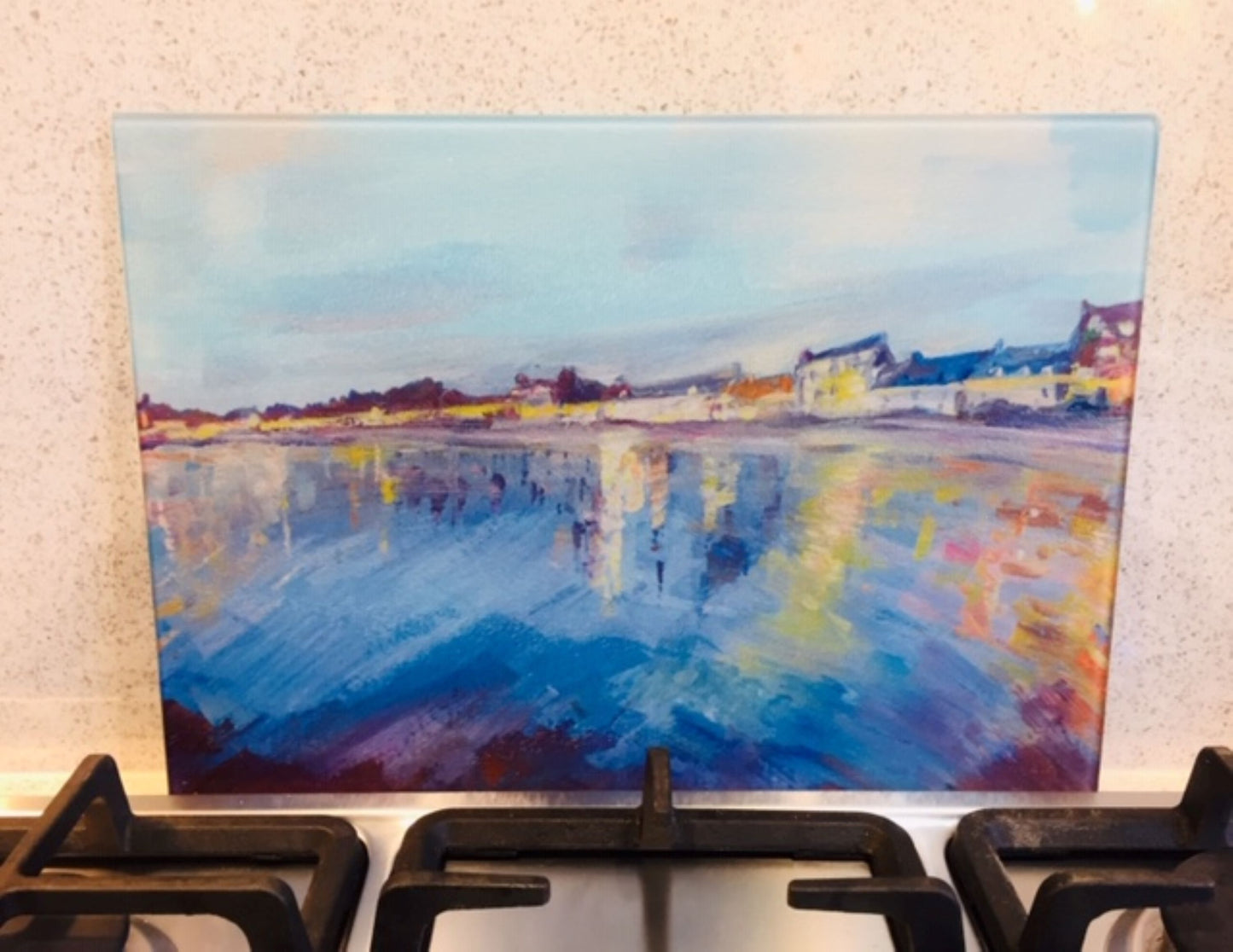 Evening Light Millport Chopping Board - Art by Milla