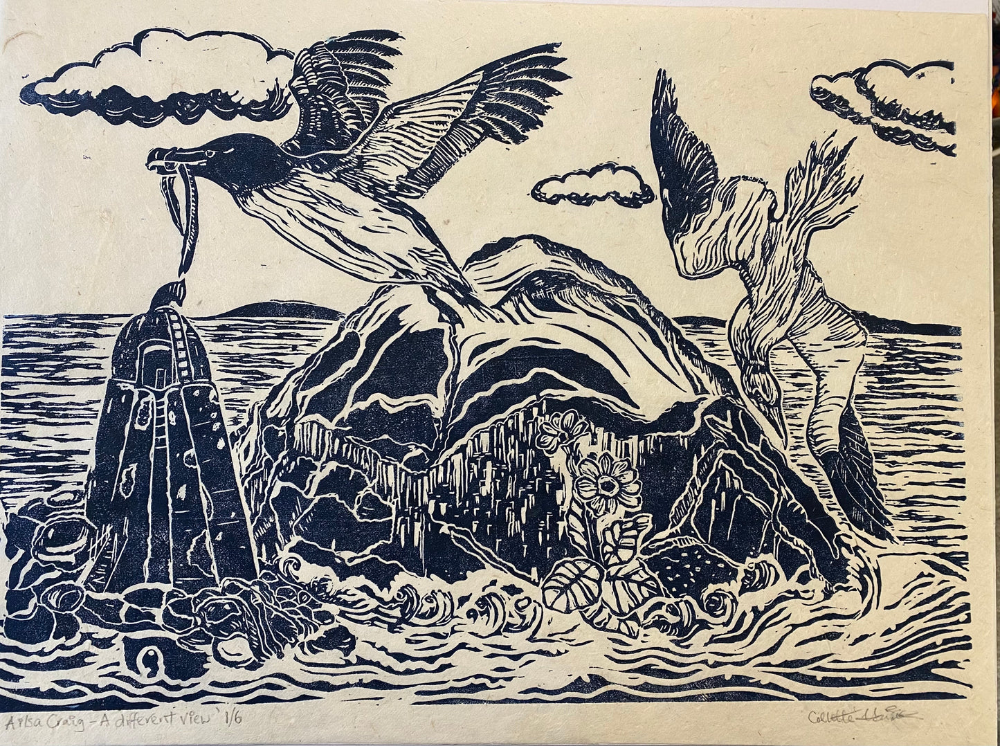 Ailsa Craig - A Different View 1/6 by Collette Howie