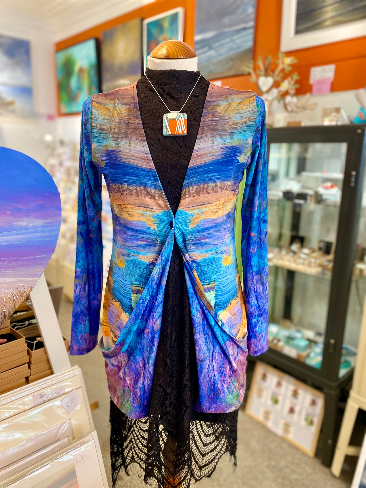 'Juliette' Cardigan with pockets & button detail