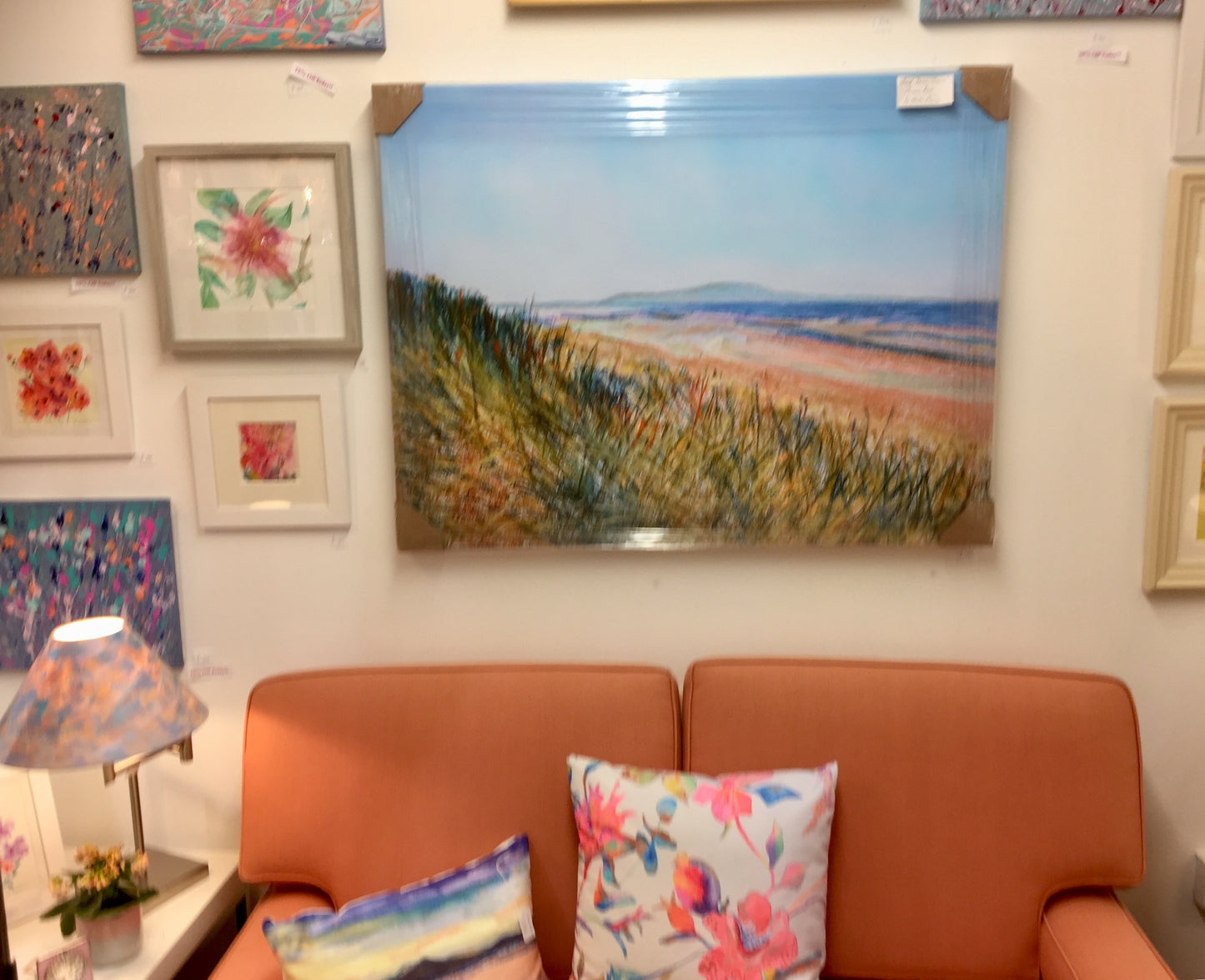 Sand Dunes, Troon Canvas Print