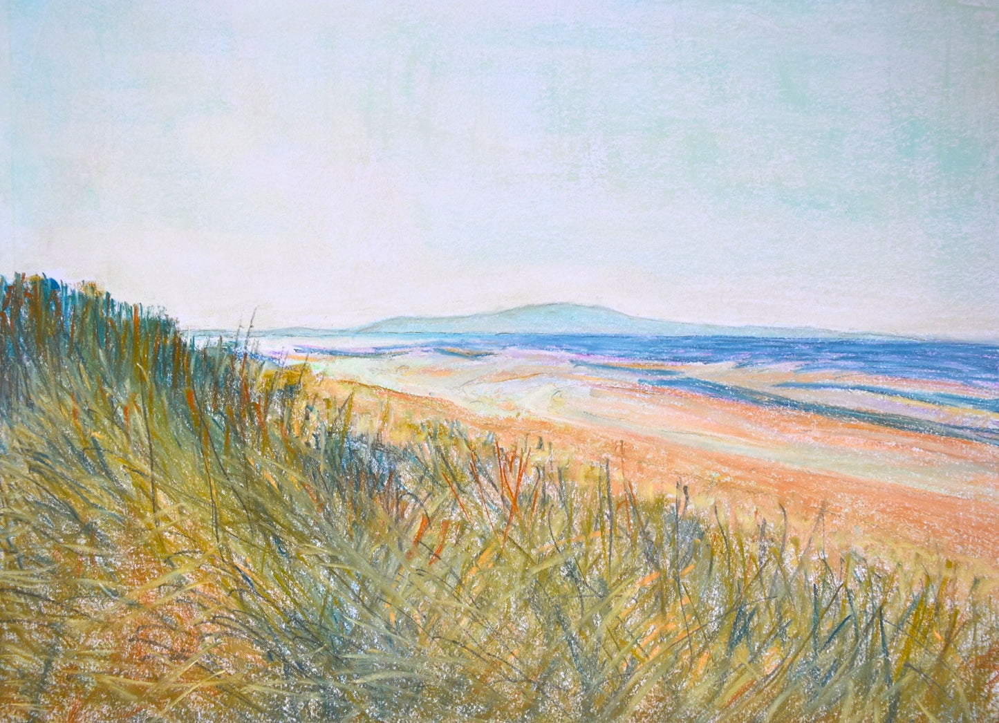 Sand Dunes, Troon Canvas Print