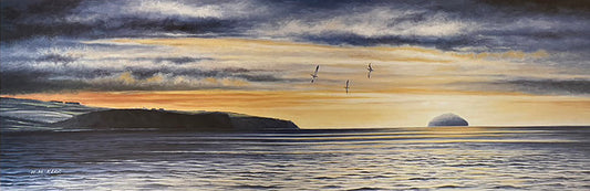 Ailsa Craig at Dusk