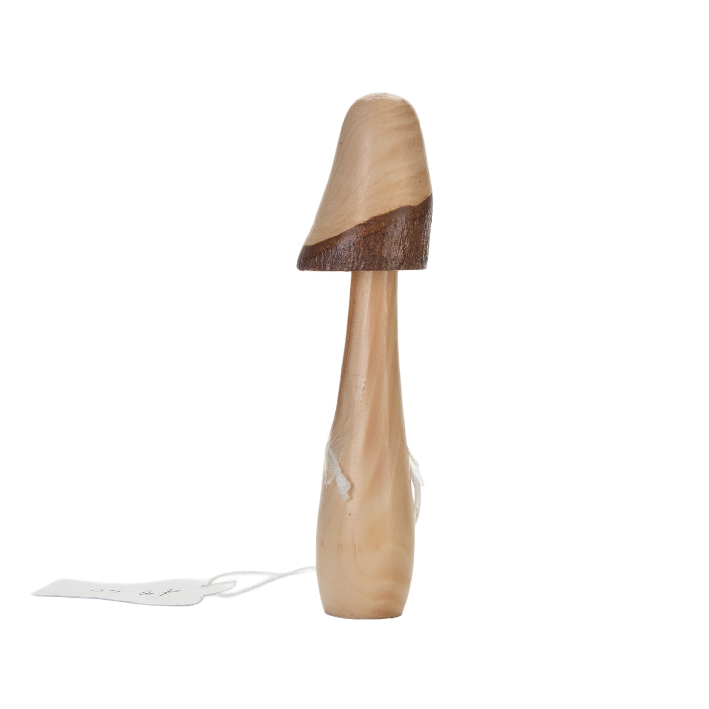 Rustic Wooden Forest Mushroom – Bark Rim Detail