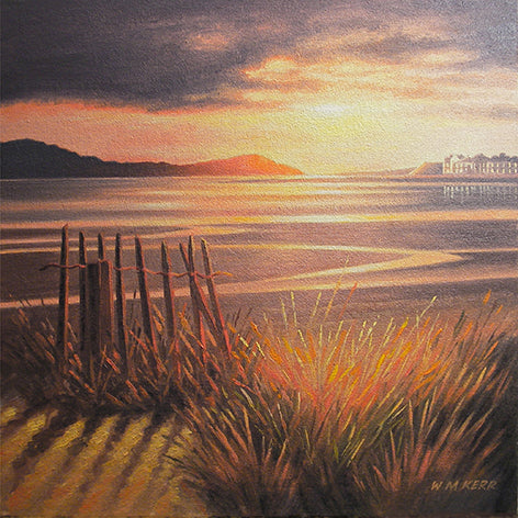 Sunset over Troon